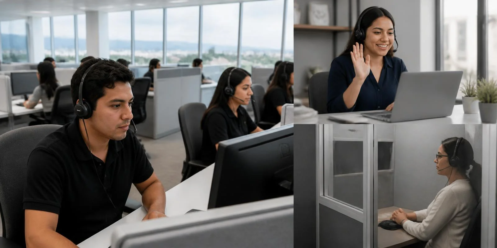 Bilingual customer support, virtual assistant, and interpretation teams working in Mexico